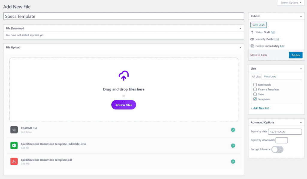 Expire by date using Filr