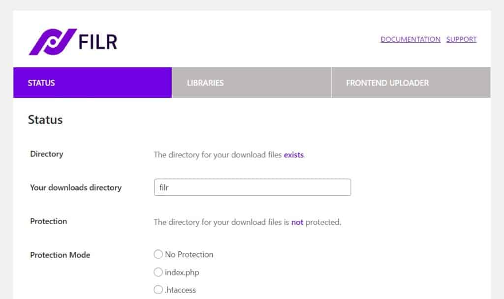 document library security